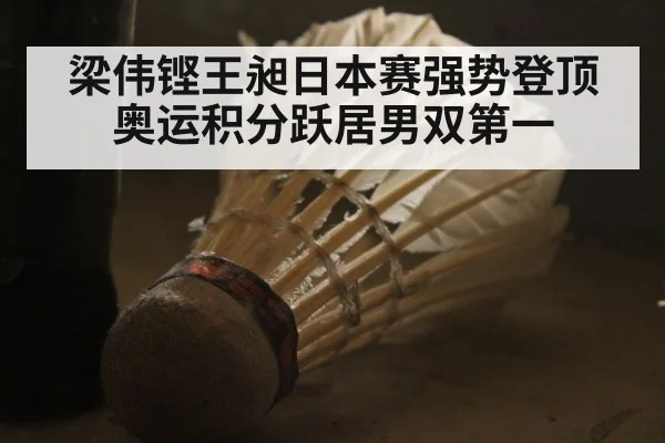 梁伟铿王昶日本赛强势登顶 奥运积分跃居男双第一